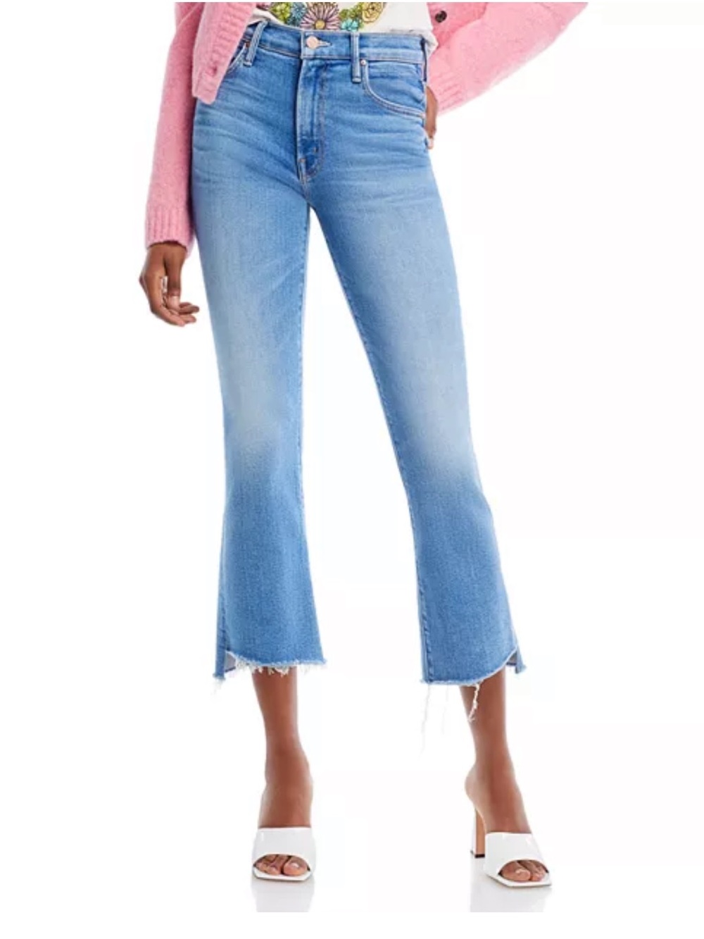 Women’s Mother The Insider Crop Step Fray Limited Edition size 27